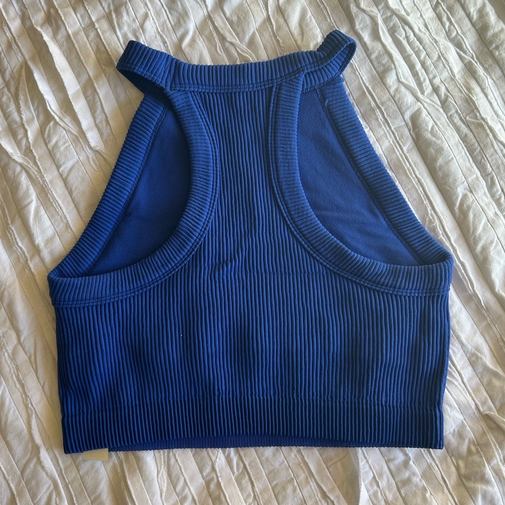 BNWT AERIE Superchill High Neck Tank Top - Picture 3 of 4